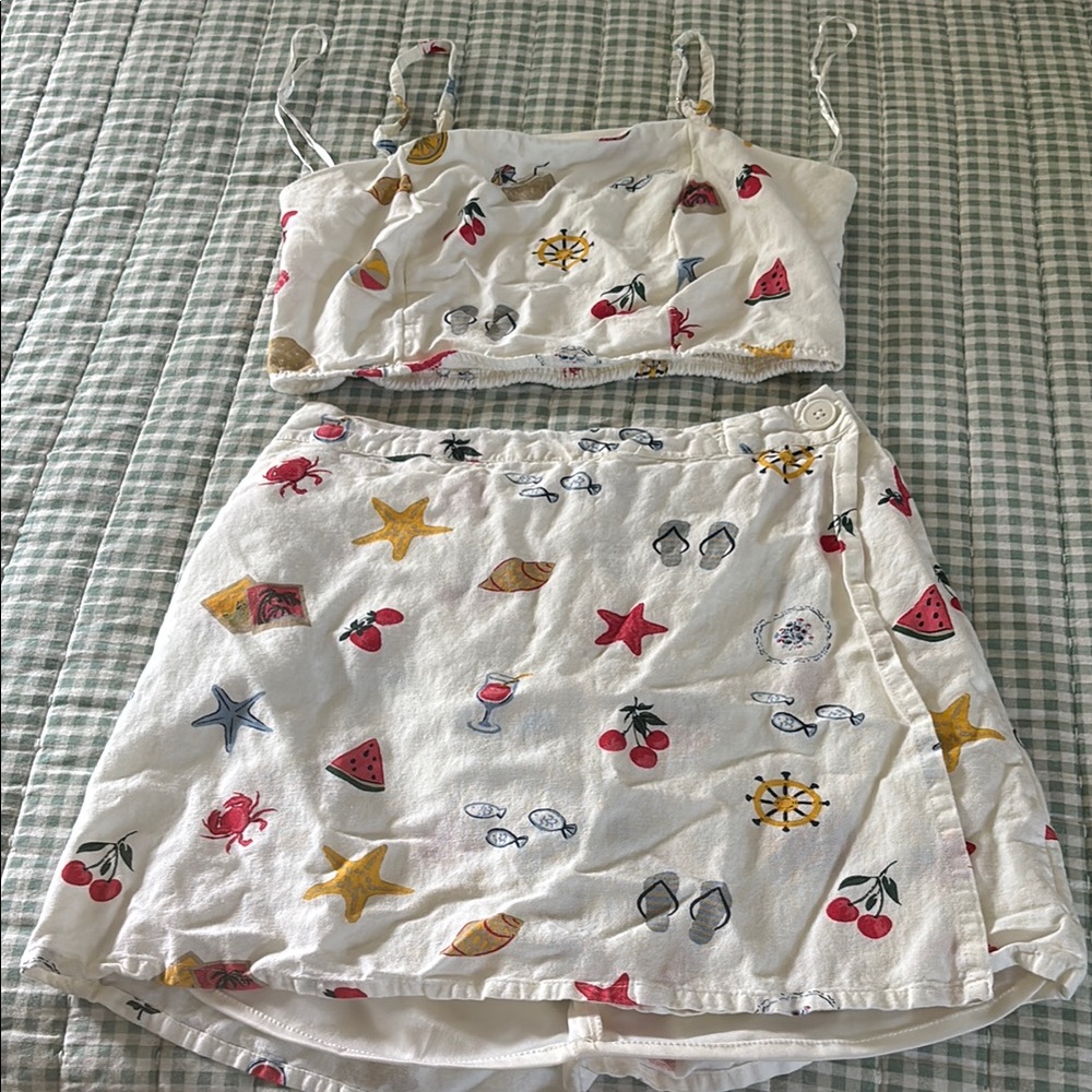 Women’s Summer Dress Set with Fun Prints